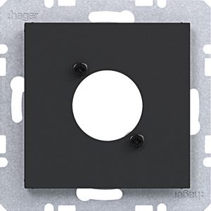 Centr.pl. voor XLR connector D-serie A.x/C.x/S.1/B.x/Q.x/K.x