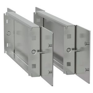 side plinth H100 D00 stainless steel 304L Spacial