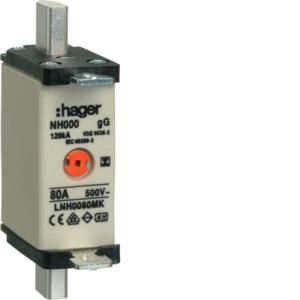 Mespatroon NH000 80A 500V gG combimelder geisoleerd VVE=3