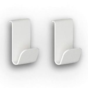 Set a 2st. ophanghaakjes E-Comfort Onsen/Silk wit