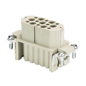 Contactblok female insert HD BUC 15 25 VVE=10