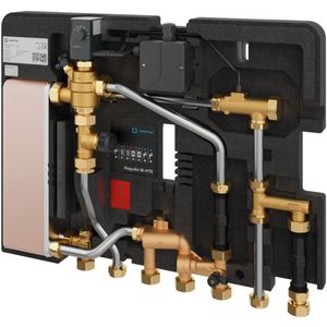Regudis W-HTE woningstation 25l/min. wisselaar nikkel