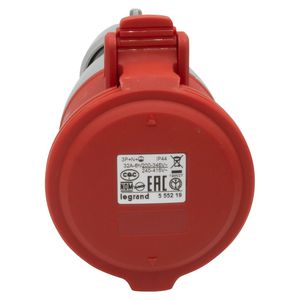 Koppelcontactstop 400V 32A 5-polig IP44 P17