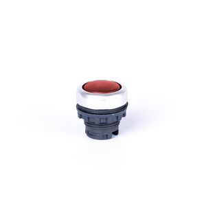 Signaallamp head flat zonder print rood