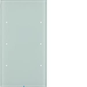 Tastsensor KNX-touch 3-v berker R.3 glas polarwit