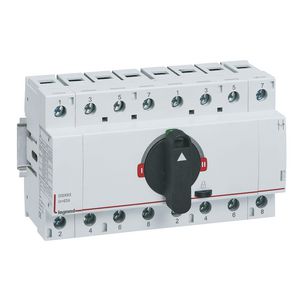 Doos a 6st. Bronomschakelaar DSX63 4P 63A+draaihendel-breedt