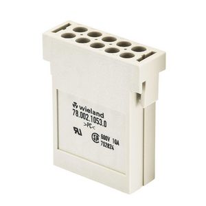 Contactblok Moduleinsert FLE BUC 10 25 VVE=10