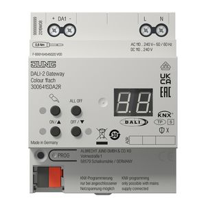 DALI-2 gateway Colour 1-voudig REG 4 TE Secure KNX