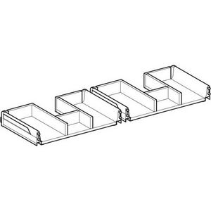 lade Breedte wastafel=120cm