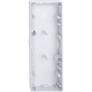 Behuizing opbouwmontage 3 stellen actief wit glanzend M-SMAR