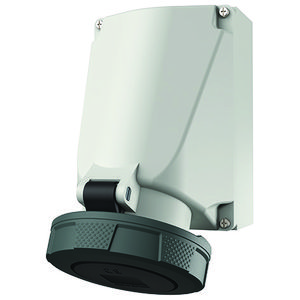 Wandcontactdoos 63A 4-polig  7H 500V IP67