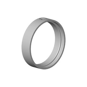 Houder toiletborstelgarnituur 110x25mm Dark Platinum geb