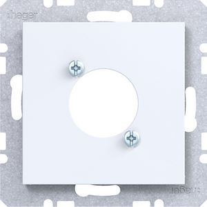 Centraalpl voor XLR connector D-serie A.x/C.x/S.1/B.x/Q.x/K.