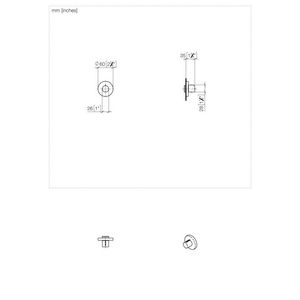 META Inbouwstopkraan RESluit 3/4" Light Gold