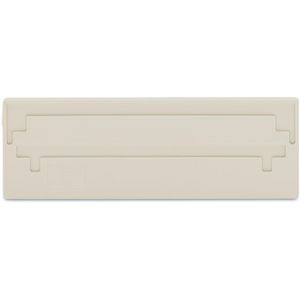 Scheidingswand 2mm li.grijs 282-342 VVE=25