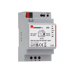 Voeding DIN-rail montage grijs IP20 KNX