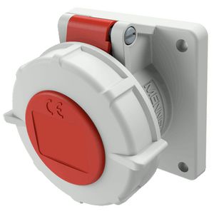 Inbouwwandcontactdoos 16A 3-polig  9H 400V IP67 TwinCONTACT