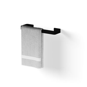 Handdoekhouder DRY CURVED 500x50mm rvs mat zwart