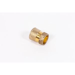 Koppeling 35 x R32 bronzijdig F11/1220.