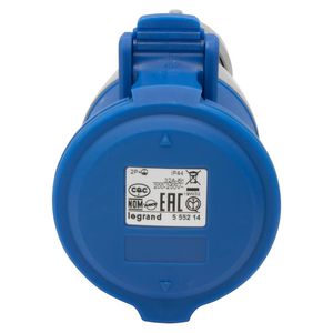 Koppelcontactstop 230V 32A 3-polig IP44 P17
