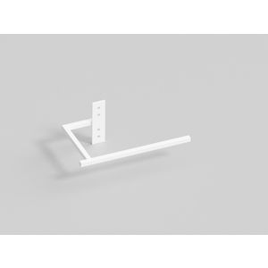 Korte beugel aluminium 240mm S600 wit