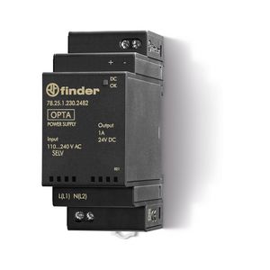 FIN VOEDING 24VDC, 1A 25W