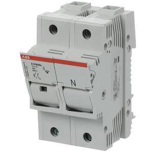 Zekeringhouder voor 14x 51mm zekeringen 1p+N max 50A+indica
