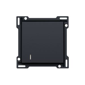 Afwerkingsset hotelkaartschakelaar anthracite