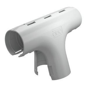 Quick-Pipe T-stuk M32 licht grijs RAL7035 VVE=5