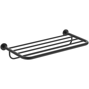 Towel rack 622 x 304 x 115mm silk black IOM