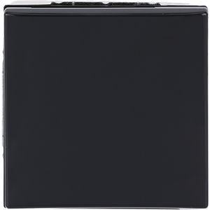Wandcontactdoos randaarde kd inbouw IP44 A-w antraciet