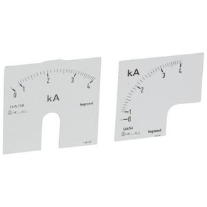 Schaalverdeling 0-4000 inbouw Amperemeter