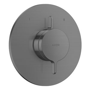 Inbouw douchemengkraan 2 functies AXOR One Brushed Black Chrome
