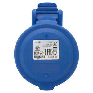 Koppelcontactstop 230V 16A 4-polig IP44 P17