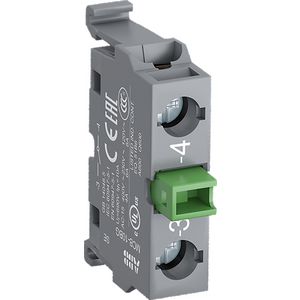Contactblok bodemmontage 1 no is de vervanger van SK616002-A
