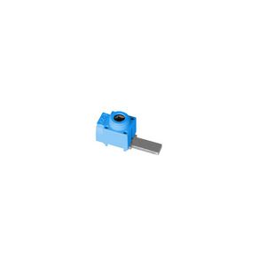 Aansluitklem voor hoofdkabel Lenghtwise brede Pin 63A blauw