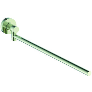 Handdoekstang 48 x 371mm enkel silver storm (rvs-look) IOM