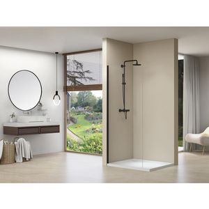 Wand 290-310mm 8mmHE 200cm H +glasbehandeling