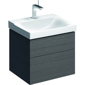 Xeno2 onderkast v wastafel 2 laden 60cm scultura grijs