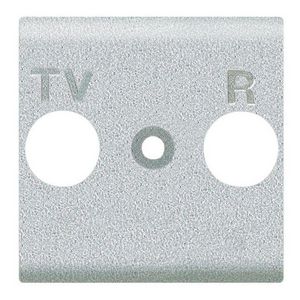 Afdekplaat TV-R Light Tech voor universele Wandcontactdoos