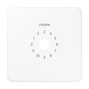 Afdekking alpin wit voor Dynacord CD500