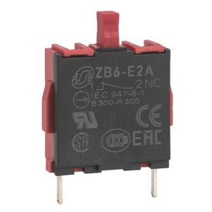 Contactelement drukknop ZB6 16mm 1NO Zilverlegering VVE=10