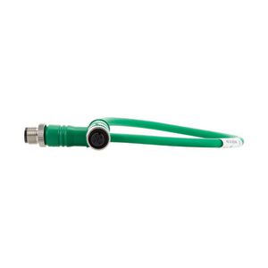 SmartWire T-conn., kabel 5p rond 0,3 m., M12 male en M12 fem