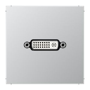 Afdekking aluminium voor 1xDVI LS
