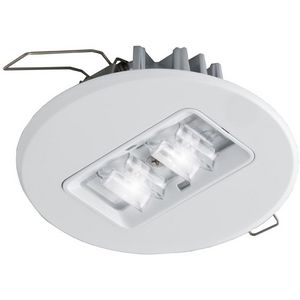 Centraal 2W 220V rond wit inb led armatuur 7TCA091130R0389