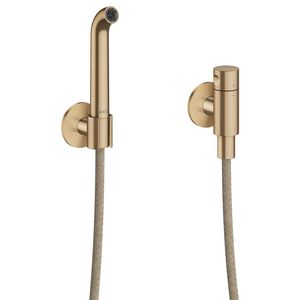 Handdouche AXOR One Bidetset Brushed Bronze