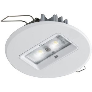 Centraal 2W 220V rond wit inb led armatuur 7TCA091130R0391