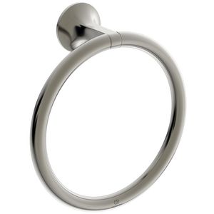 Handdoekring 218x79x239mm silver storm (rvs-look) La Dolce Vita
