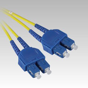 F.O. netwerkkabel / patchkabel SC SC duplex SM 9/125 1.0mtr.