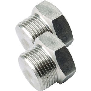 Set met 2 x 4" F290 doppen